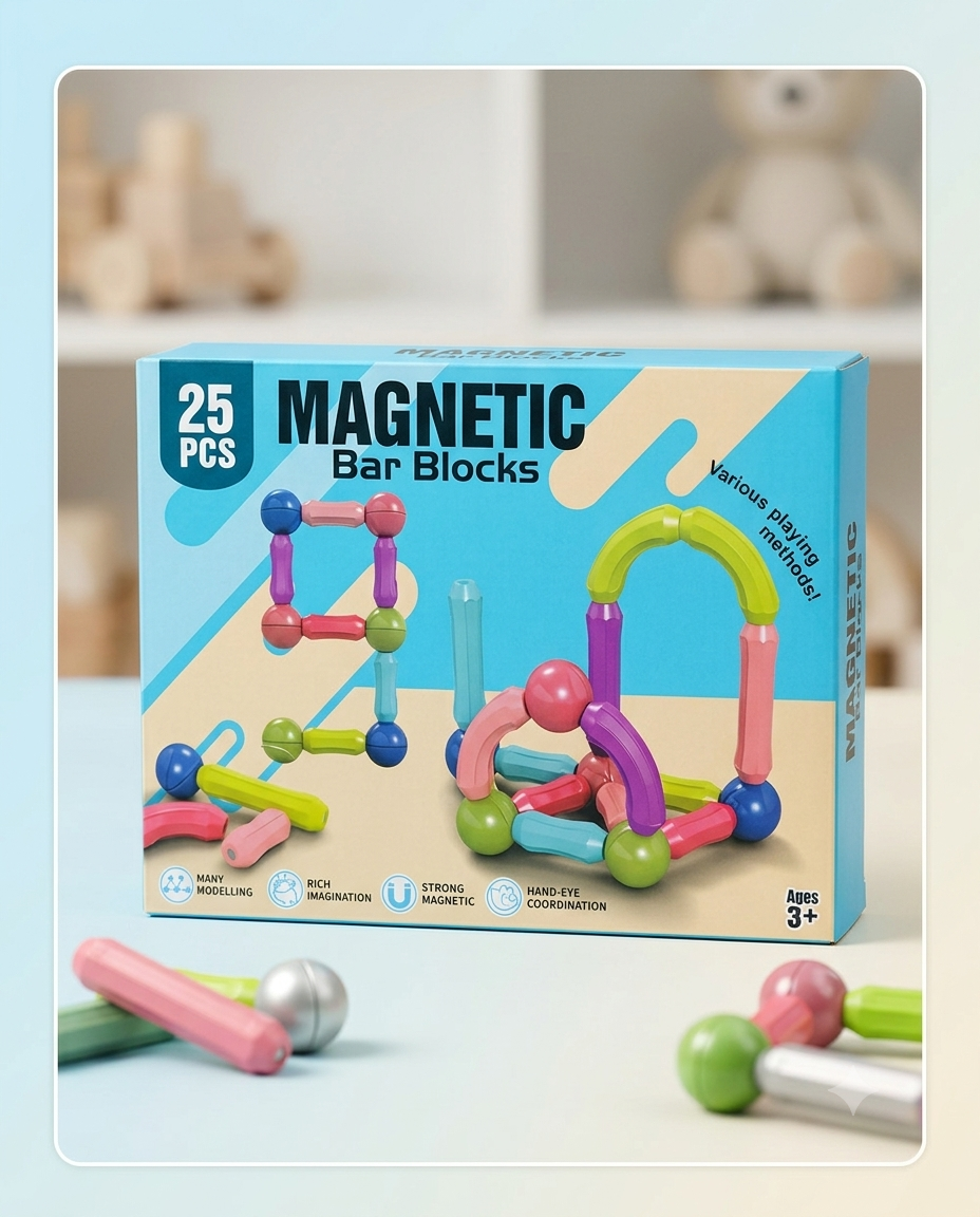 Magnetic Sticks 25 pcs